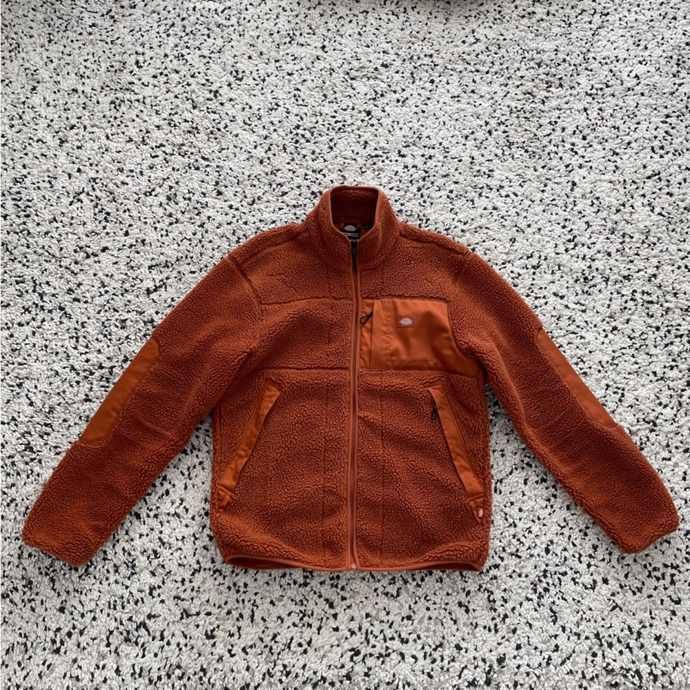 Dickies Sherpa Fleece Zip Up Jacket
